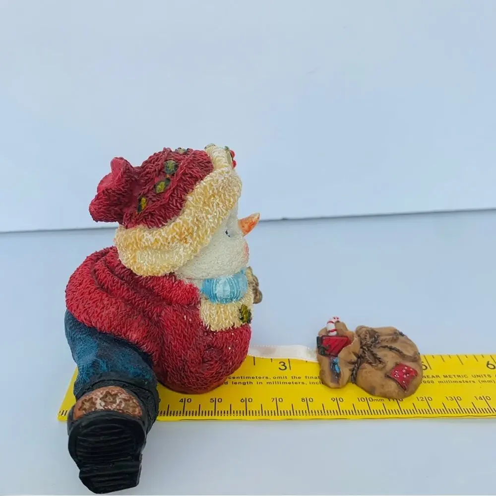 Vintage Snowman Shelf Decoration